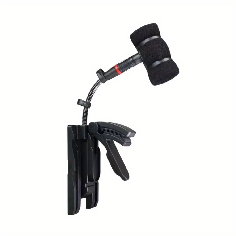 Musical Instrument Oboe - saxophone microphone clip for wireless bodypack