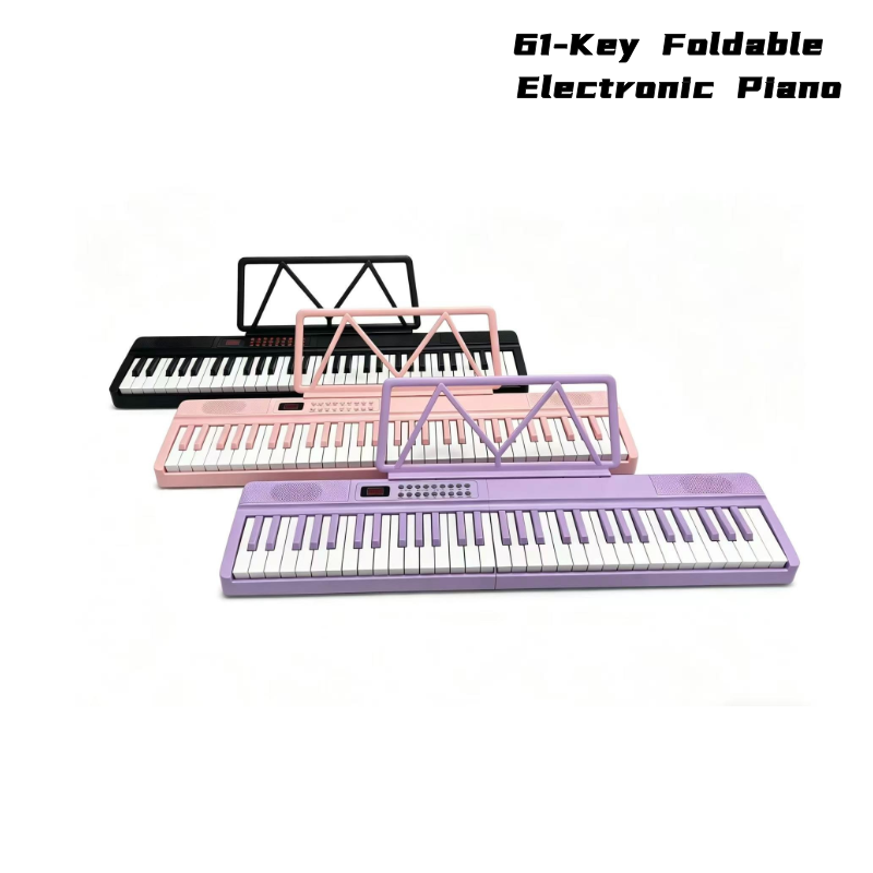 Musical Instrument Synthesizer - 61-Key Portable Digital Piano Keyboard Professional