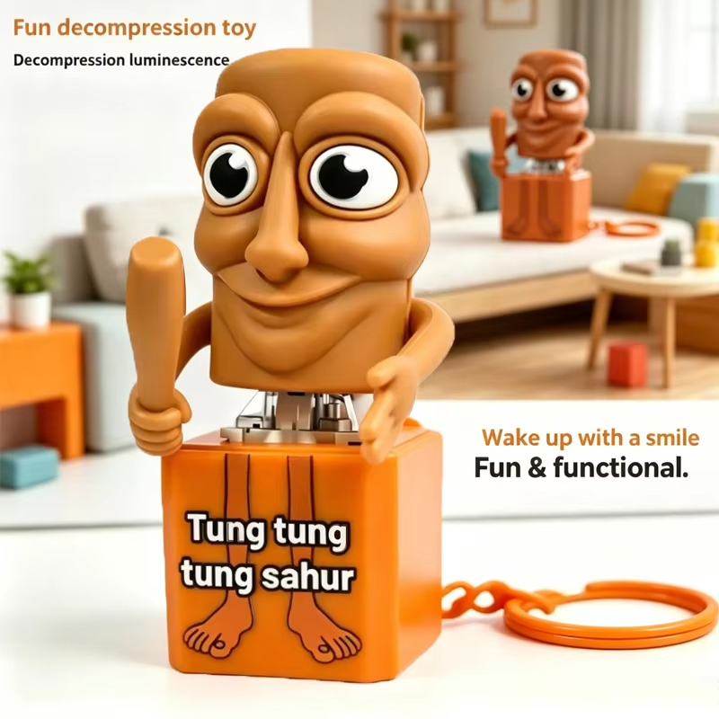 Musical Instruments - New Tung Tung Tung Sahur Keychain