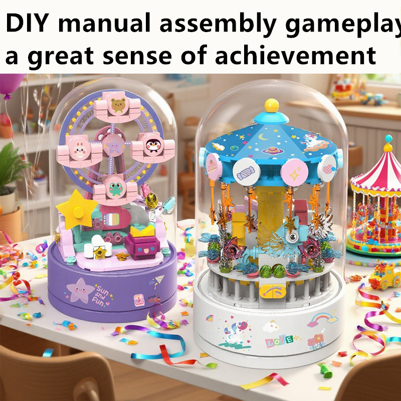 Building Block Music Box Flowe - Musical Instrument Park recension och pris