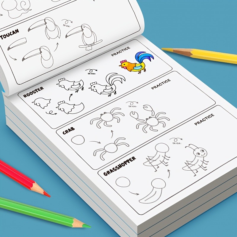 How to Draw Step-By-Step Book, - Musical Instruments Easy Drawing recension och pris
