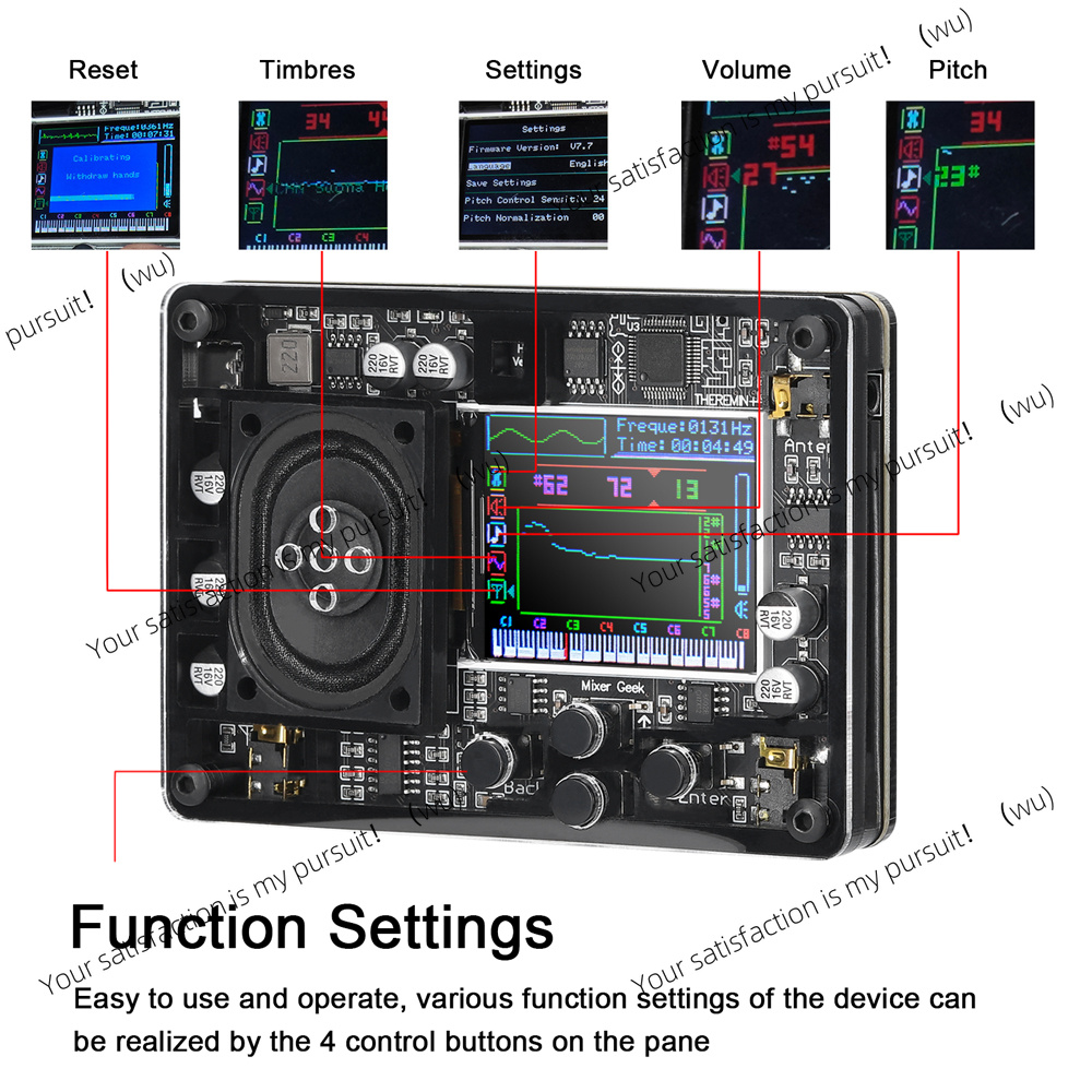 Audio Theremin Musical Module  - Musical Instrument Theremin recension och pris