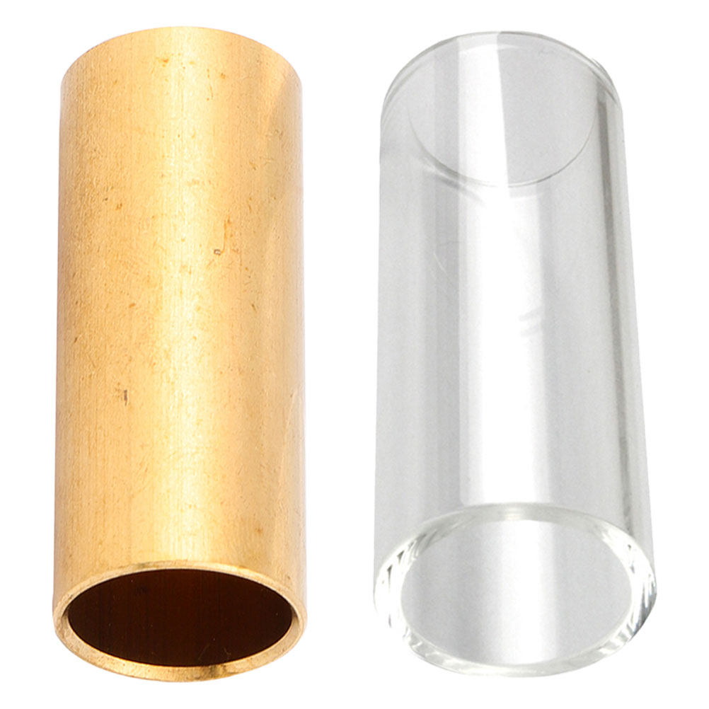 2Pcs Guitar Slide Glass Metal  - Musical Instrument Glass recension och pris
