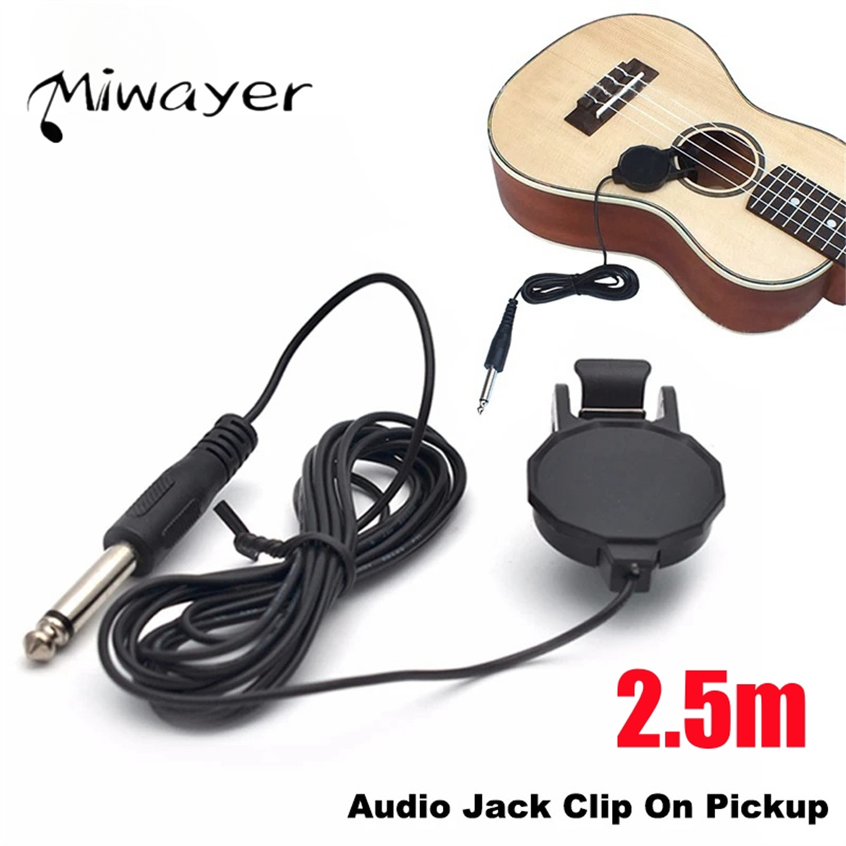 Audio Jack Clip On Pickup for  - Musical Instrument Mandolin recension och pris