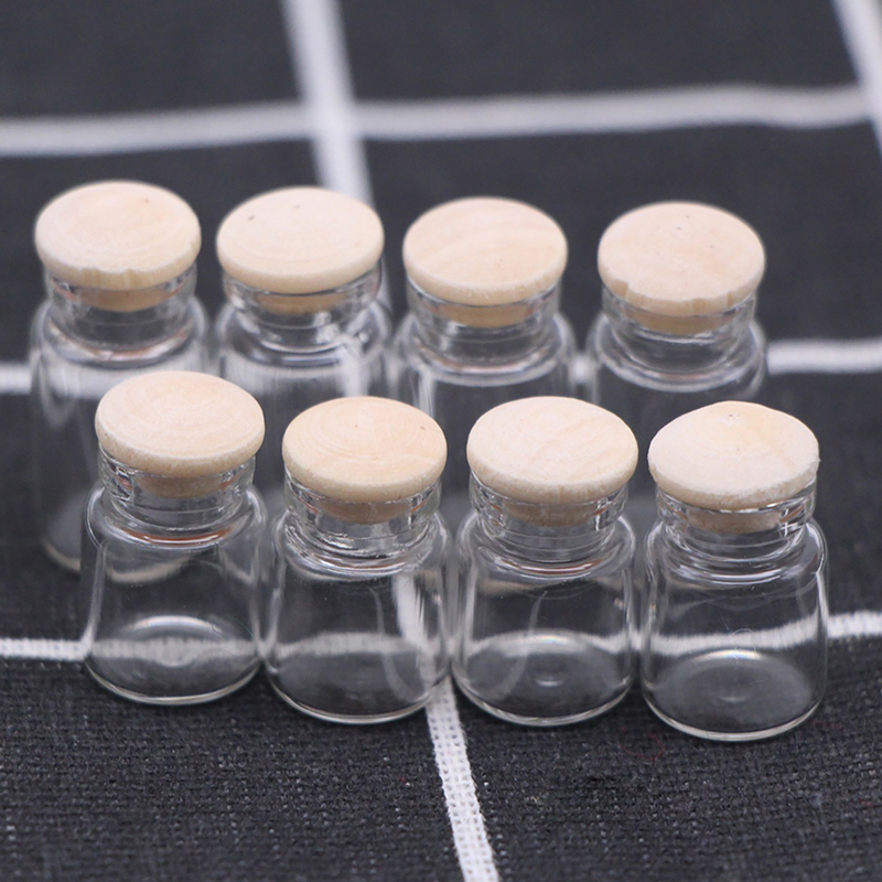 4Pcs/set Mini Glass Candy Bott - Musical Instrument Glass recension och pris