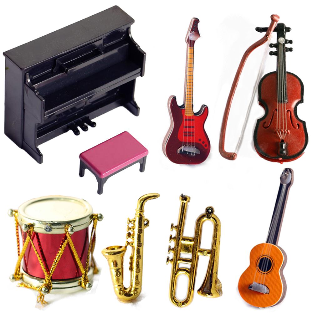 Miniature Doll Musical Instrum - Musical Instrument Oboe recension och pris
