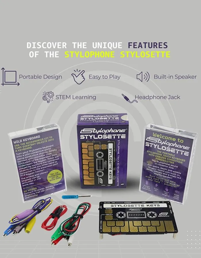 Stylophone Stylosette Tape Syn - Musical Instrument Synthesizer recension och pris