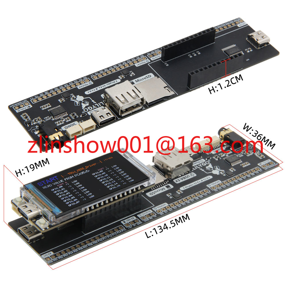 T-Display-S3 MIDI Shield Devel - Musical Instrument Digital Interface (Midi) recension och pris