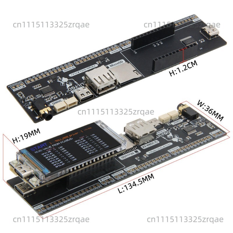 T-Display-S3 MIDI Shield Devel - Musical Instrument Digital Interface (Midi) recension och pris
