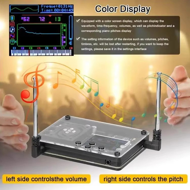 Mini Theremin Electronic Audio - Musical Instrument Theremin recension och pris