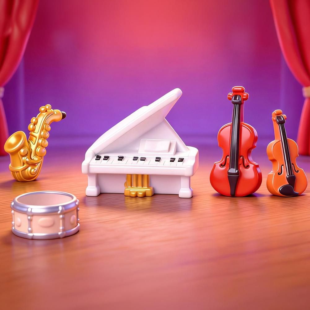 Piano Violin Saxophone Miniatu - Musical Instrument Oboe recension och pris