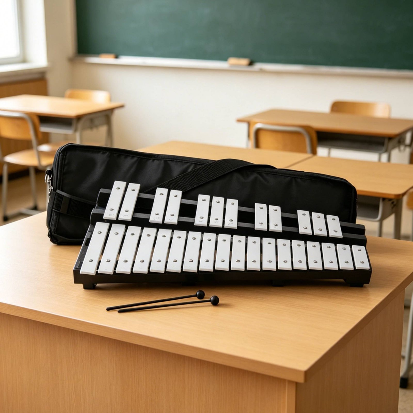 Aluminum Bar Xylophone with Ca - Musical Instrument Park recension och pris